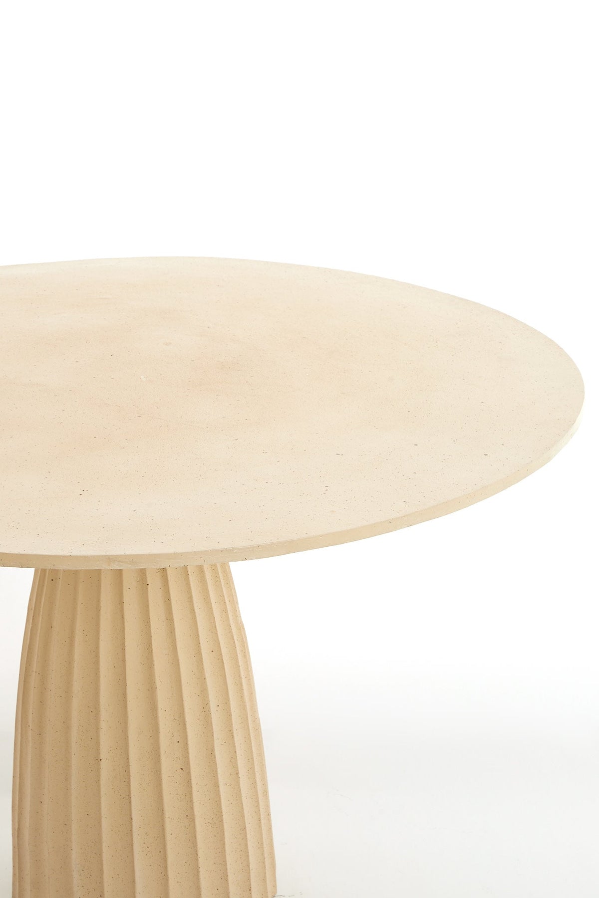 Veglia Matt Sand & Light Brown Spotted Dining Table Light & Living