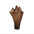 Aiora Dark Brown Glass Small Vase Light & Living