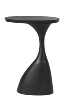 Macau Matt Black Side Table - Small Light & Living