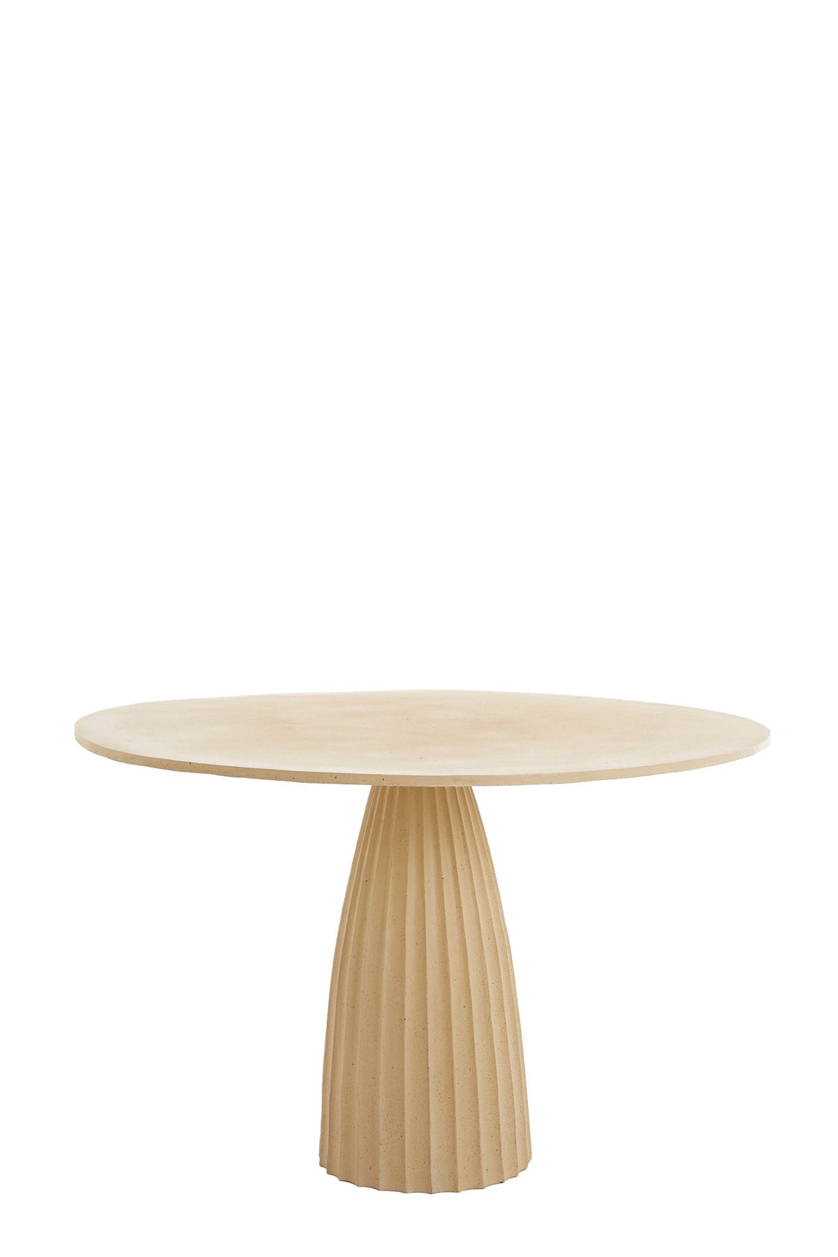 Veglia Matt Sand & Light Brown Spotted Dining Table Light & Living