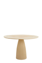Veglia Matt Sand & Light Brown Spotted Dining Table Light & Living