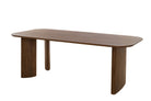 Aymara Acacia Wood Dark Brown Dining Table - 220cm Light & Living