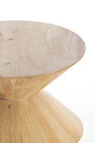 Larus Large Mango Wood Side Table - Natural Light & Living