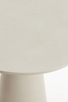 Abala Matt Cream Side Table Light & Living