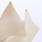 Aiora Glass Milky Cream Vase - Small Light & Living