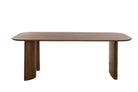 Aymara Acacia Wood Dark Brown Dining Table - 220cm Light & Living