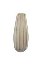 Bradley Light Brown Glass Vase - Medium Light & Living