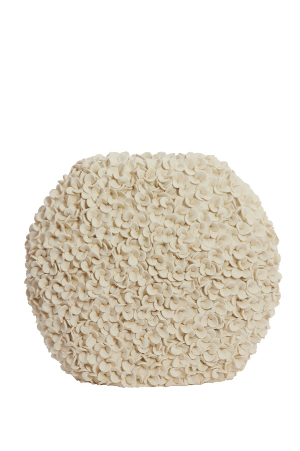 Phylia Cream Vase Deco - Large Light & Living