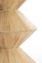 Larus Large Mango Wood Side Table - Natural Light & Living