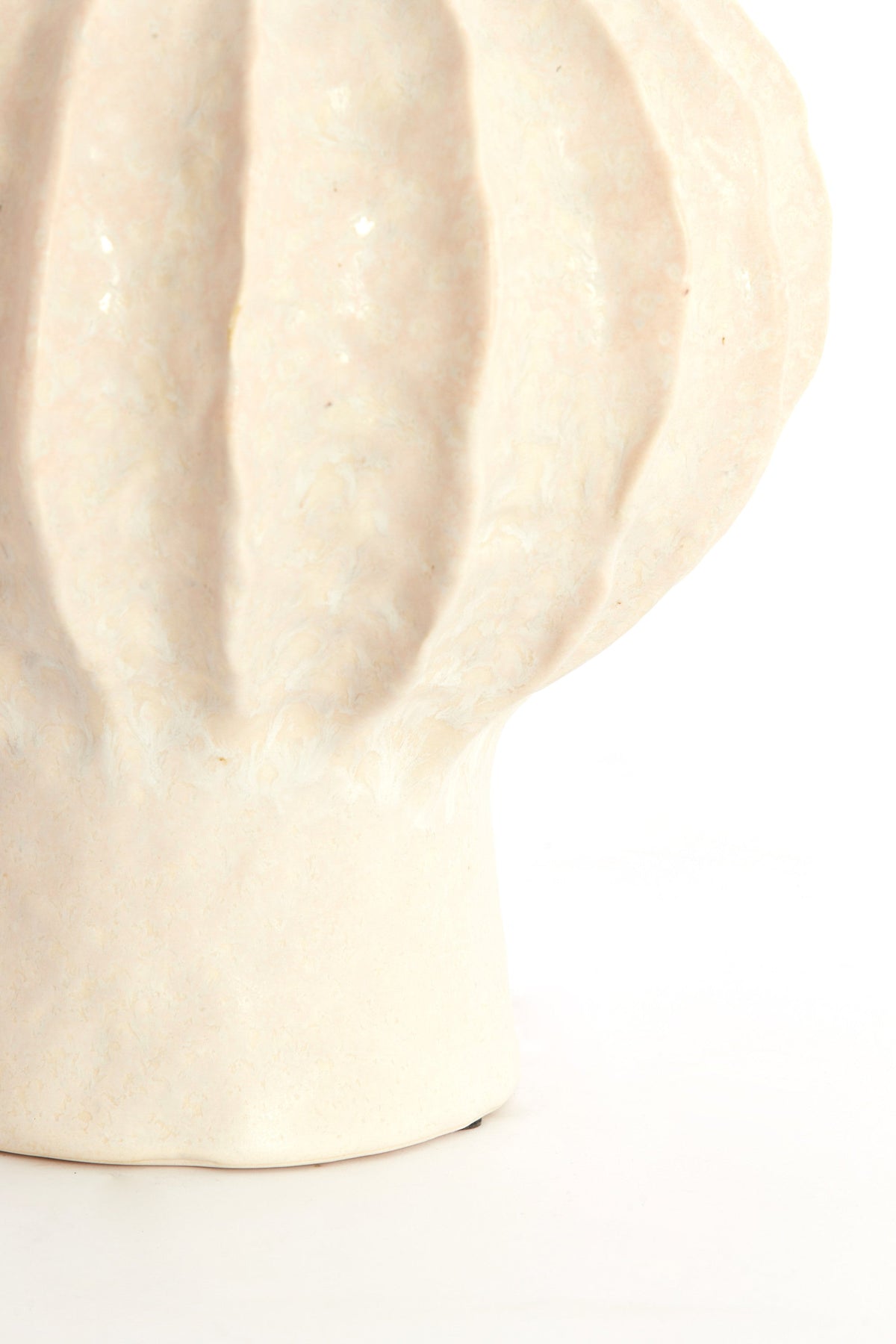 Hakone Ceramics Cream Vase Deco - Small Light & Living