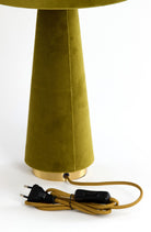 Devia Table Lamp -  Velvet Green Light & Living