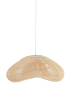 Janzur Rattan Natural Hanging Lamp - Large Light & Living