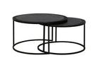 Coffee Table Talca Lead Antique Edge - Set of 2 Light & Living