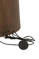 Mijas Dark Brown Bronze Large Floor Lamp Light & Living