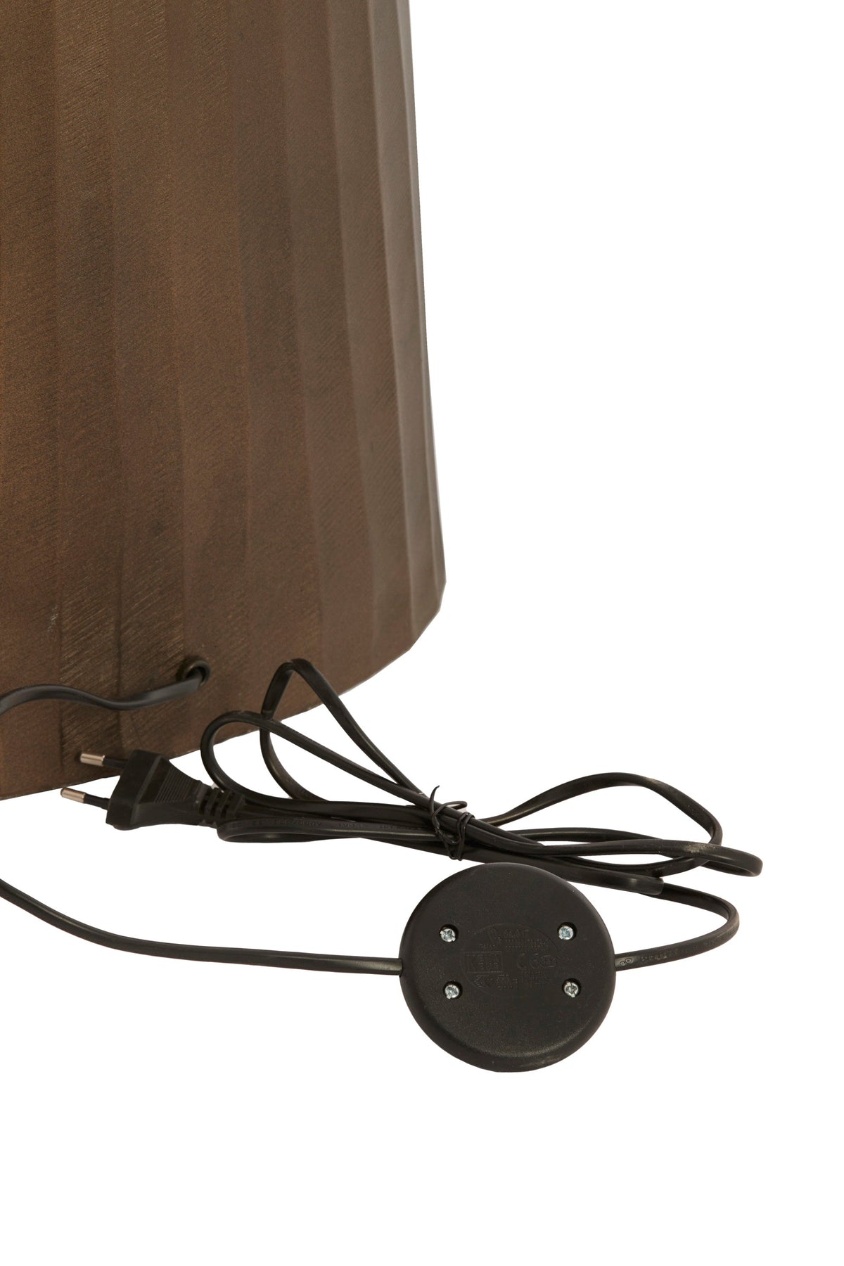 Mijas Dark Brown Bronze Large Floor Lamp Light & Living