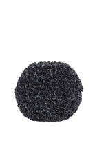 Phylia Matt Black Vase Deco - Medium Light & Living