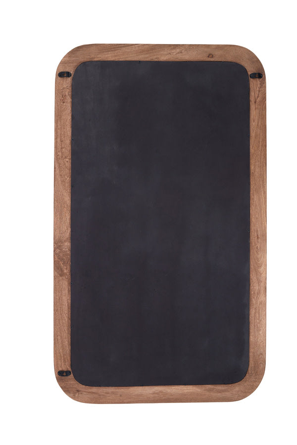 Florias Wood Brown Mirror Light & Living