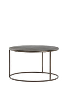 Coffee Table S/2 Talca Dark Brown Light & Living