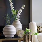 Nayoro Matt Light Brown Glass Vase - Large Light & Living