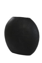Rayskin Matt Black Deco Vase Light & Living