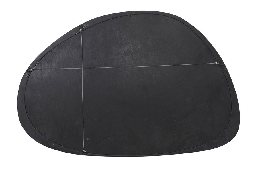 Sonora Wood Black Mirror - Large Light & Living