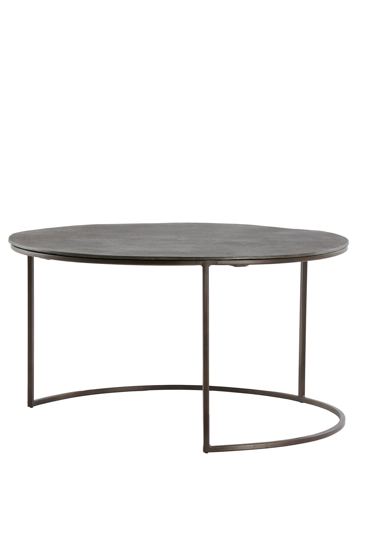 Coffee Table S/2 Talca Dark Brown Light & Living