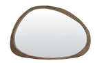 Sonora Matt Dark Brown Mirror - Large Light & Living