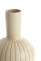 Ulloa Ceramics Matt Sand & Brown Vase Deco Light & Living
