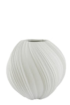 Yatung Cream Vase Deco - Large Light & Living