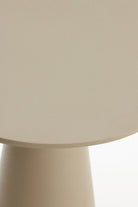 Abala Side Table - Matt Taupe Light & Living