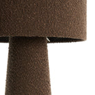 Micky Bouclé  Floor Lamp - Brown Light & Living
