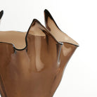 Aiora Glass Dark Brown Vase - Medium Light & Living