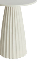 Veglia Cream Side Table - Small Light & Living