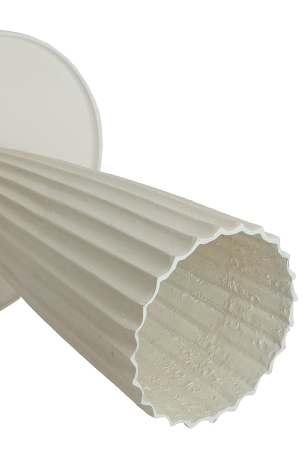 Veglia Cream Side Table - Small Light & Living