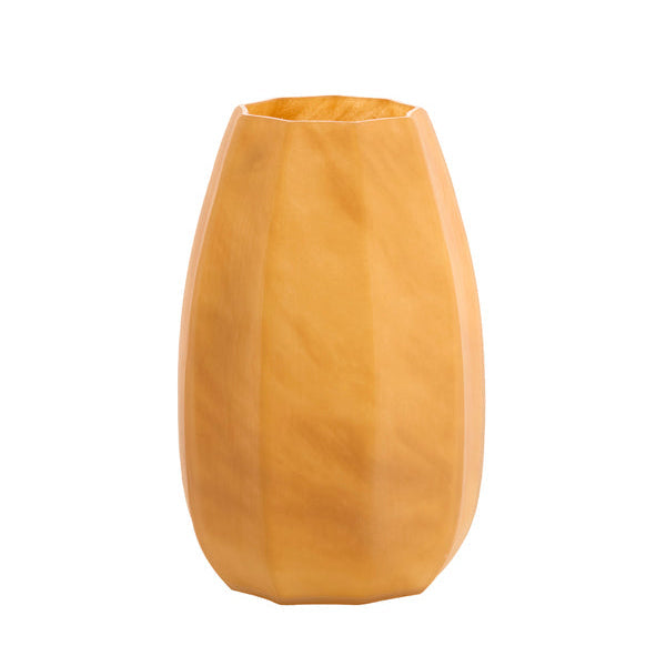 Bradley Glass Caramel Vase - Large Light & Living