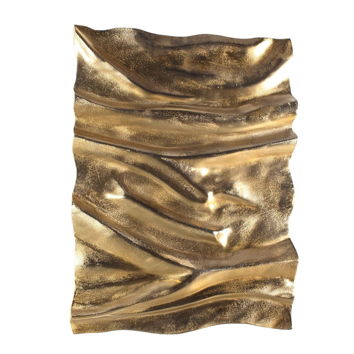 Undulate Outdoor Gold Wall Panel by Uttermost
