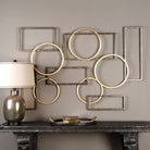 Elias Bronze And Gold Wall Art by Uttermost