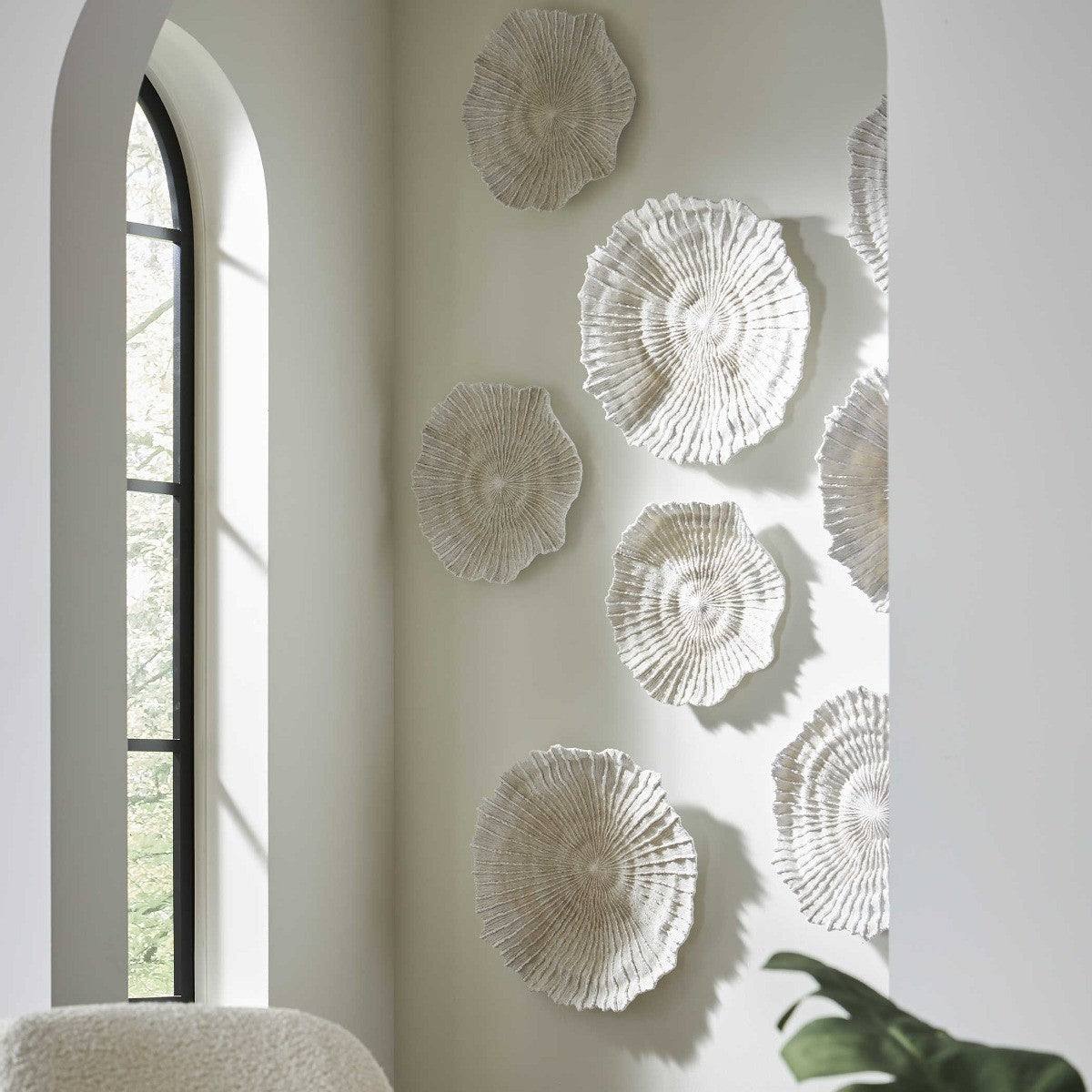 Ocean Gems Coral Wall Decor - Set of 3 by Uttermost