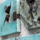 Bahati Wood Wall Décor In Blue - Set of 9 by Uttermost