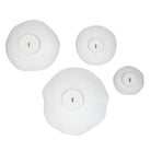 Lucky Coins Wall Bowls in White Metal - Set of 4 by Uttermost