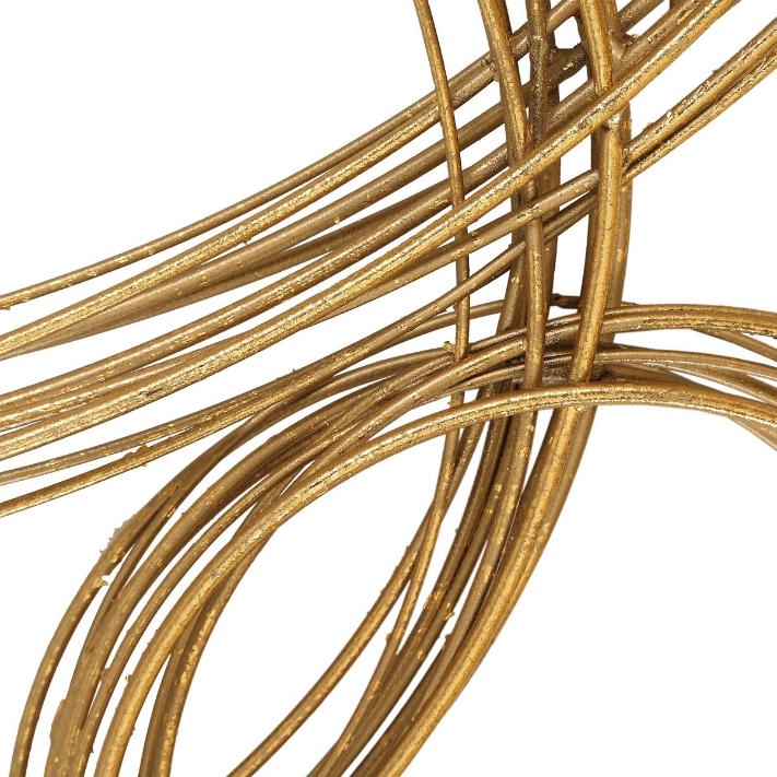 Golden Bubbles Metal Wall Decor by Uttermost