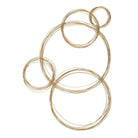 Golden Bubbles Metal Wall Decor by Uttermost