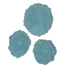 Ocean Gems Wall Decor in Blue - Set of 3 by Uttermost
