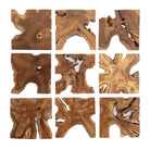 Talia Wood Wall Décor - Set of 9 by Uttermost