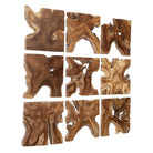 Talia Wood Wall Décor - Set of 9 by Uttermost
