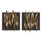 Crosshatch Metal Wall Décor Set of 2 by Uttermost
