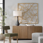 Tangled Up Outdoor Teak Wall Decor by Uttermost