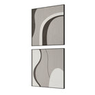 Joel Modern Wood Wall Art - Set of 2 by Uttermost