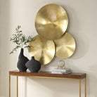 Cymbalic Round Brass Wall Art Set of 3 by Uttermost