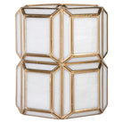 Ariana Antique Brass Hurricane Light - Small by Richmond Interiors